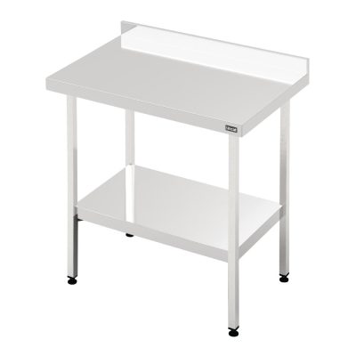 Lincat 650 Series Stainless Steel Wall Table 1200mm