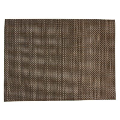 APS PVC Placemat Beige And Brown (Pack of 6)