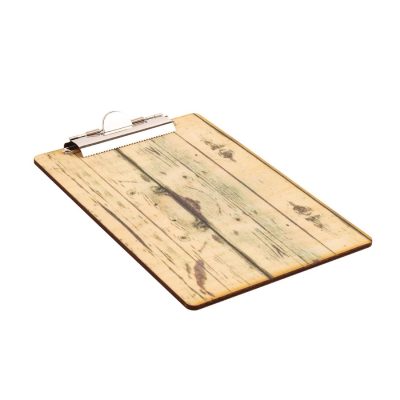 Olympia Wood Effect Menu Clipboard A5