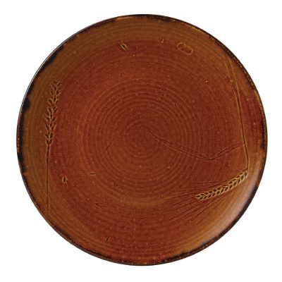 Dudson Harvest Plate Brown 162mm