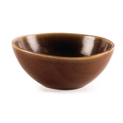 Olympia Kiln Bowl Bark 215mm (Pack of 4)