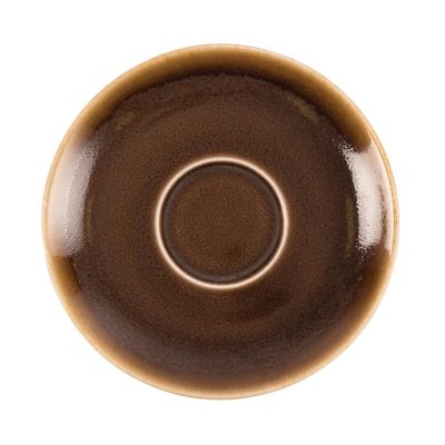 Olympia Kiln Cappuccino Saucer Bark 140mm (Pack of 6)