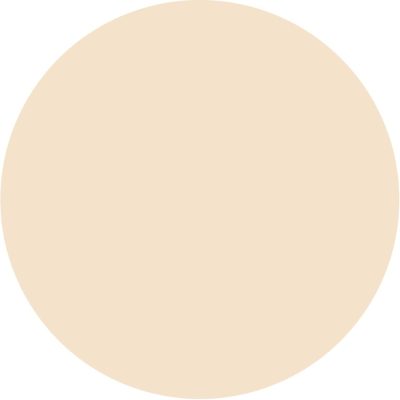 Werzalit Pre-drilled Round Table Top  Cream 800mm
