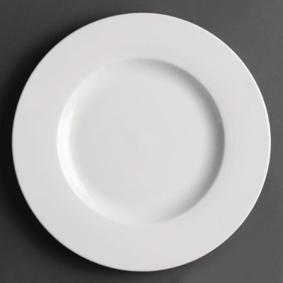 Royal Porcelain Maxadura Wide Rim Flat Plate 285mm (Pack of 12)