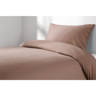 Mitre Essentials Spectrum Fitted Sheet Mocha Metric Single