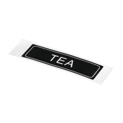Adhesive Airpot Label – Tea