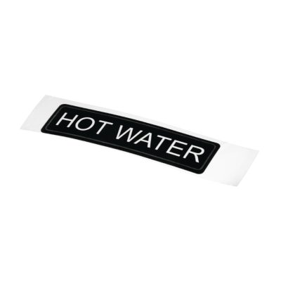 Adhesive Airpot Label – Hot Water