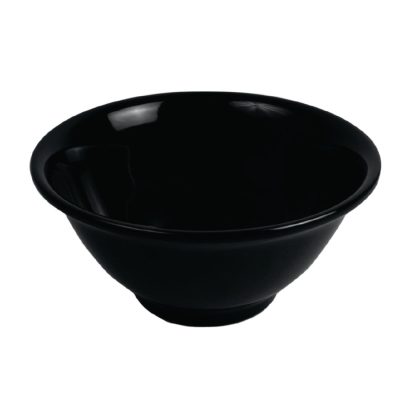 Valencia Black Melamine Bowl 9in