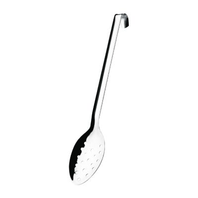 Vogue Perforated Spoon with Hook 14″