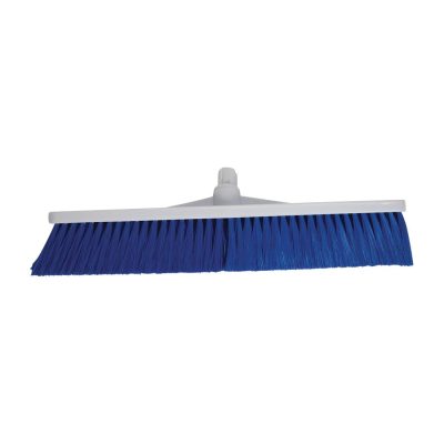 SYR Hygiene Broom Head Soft Bristle Blue