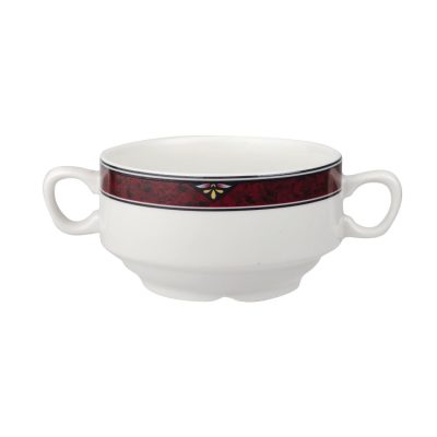 Churchill Milan Handled Soup Bowls 398ml (Pack of 24)