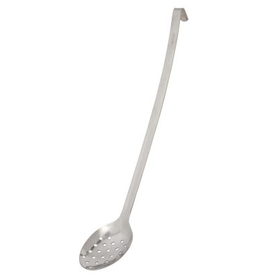 Vogue Long Serving Spoon Perforated 18″