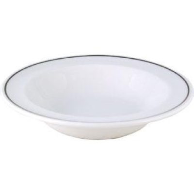 Churchill Black Line Rimmed Fruit Bowls 160mm (Pack of 24)