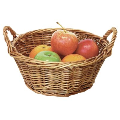 Olympia Willow Small Round Table Basket 240mm
