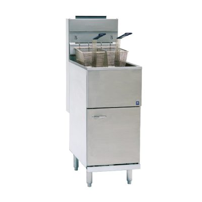 Pitco Single Tank Twin Basket Free Standing Propane Gas Fryer CE-35CS