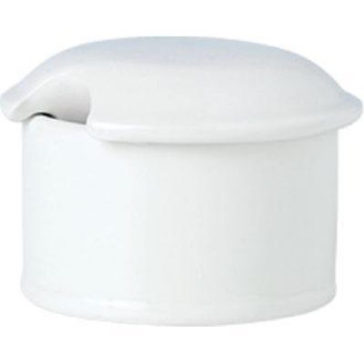 Steelite Simplicity White Mustard Dipper Pot Bases (Pack of 12)