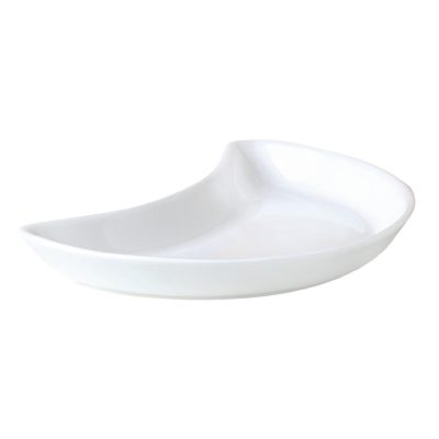 Steelite Monaco White Crescent Salad Plates 202mm (Pack of 12)