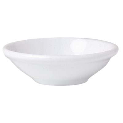 Steelite Monaco White Mandarin Dishes 105mm (Pack of 12)