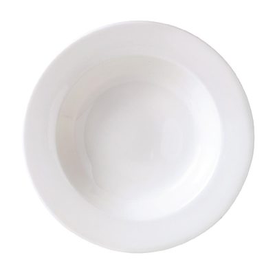 Steelite Monaco White Mandarin Soup Plates 222mm (Pack of 24)