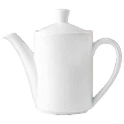 Steelite Monaco White Vogue Coffee Pots 597ml (Pack of 6)