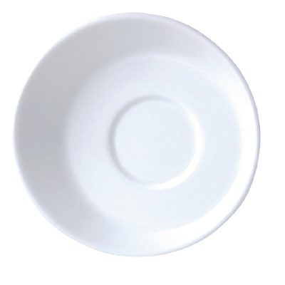 Steelite Sheer White Saucers Small 117mm (Pack of 12)