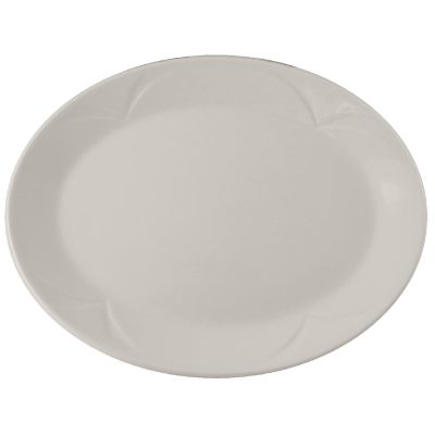 Steelite Bianco Oval Plates 202mm