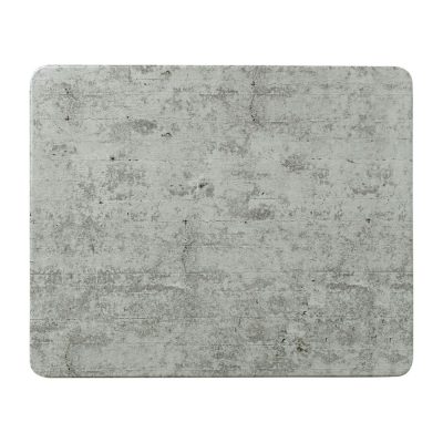 Steelite Concrete Rectangular Melamine Platters GN 1/2 (Pack of 3)