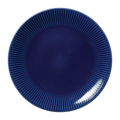 Steelite Willow Azure Gourmet Coupe Plates Blue 280mm (Pack of 6)