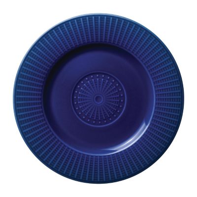 Steelite Willow Azure Accent Gourmet Plates Blue 185mm (Pack of 12)