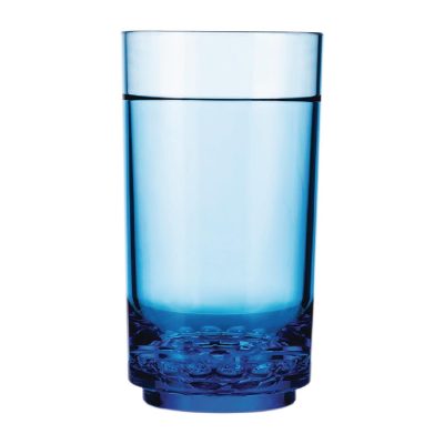 Drinique Elite Tritan Hi Ball Tumblers Blue 400ml (Pack of 24)