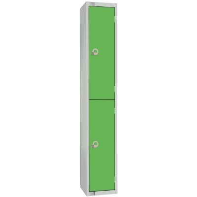 Elite Double Door Manual Combination Locker Locker Green