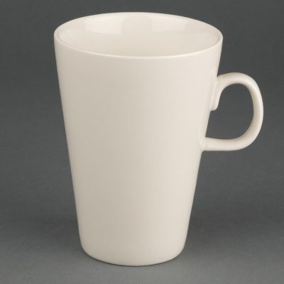 Olympia Ivory Latte Mugs 400ml 14oz (Pack of 12)