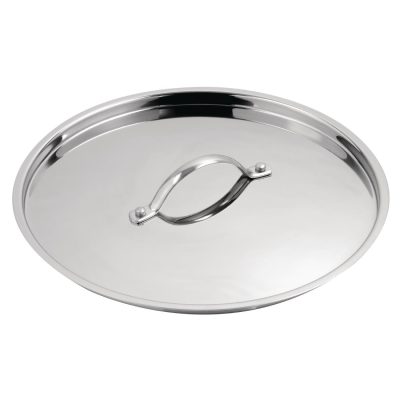 Vogue Stainless Steel Lid 180mm