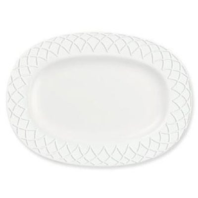 Churchill Alchemy Jardin Rimmed Oval Dishes 280mm (Pack of 6)