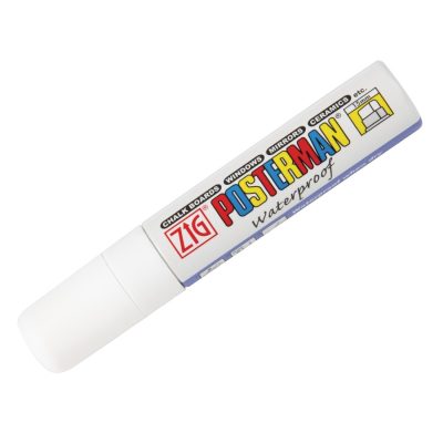 Securit Posterman 15mm All Weather Chalk Marker White