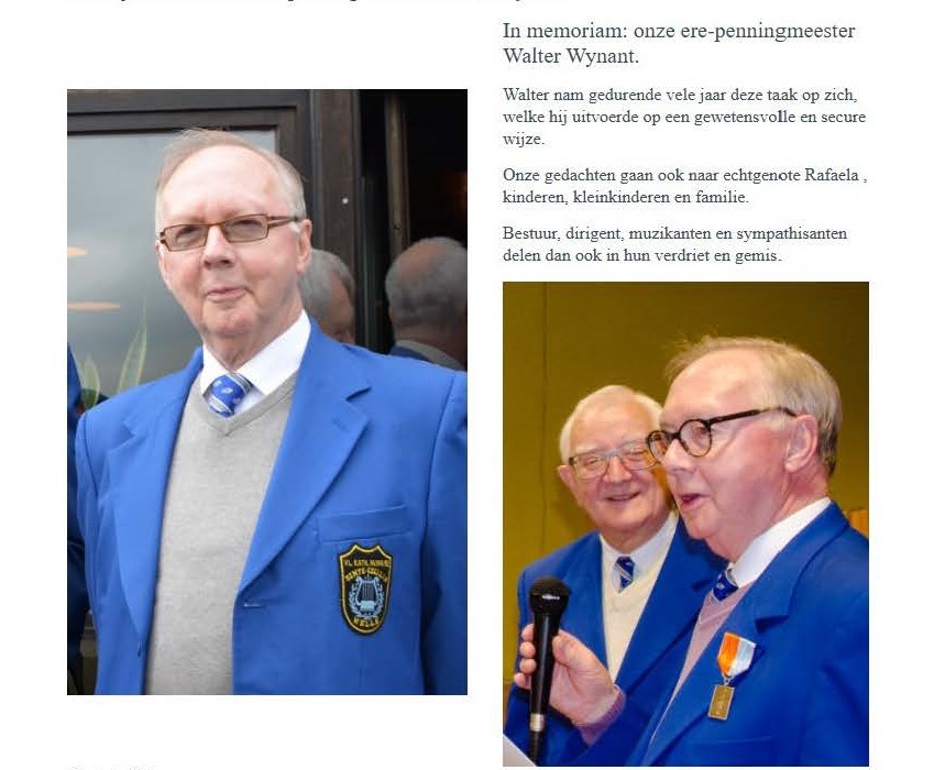 Walter Wynant 18 april 2025