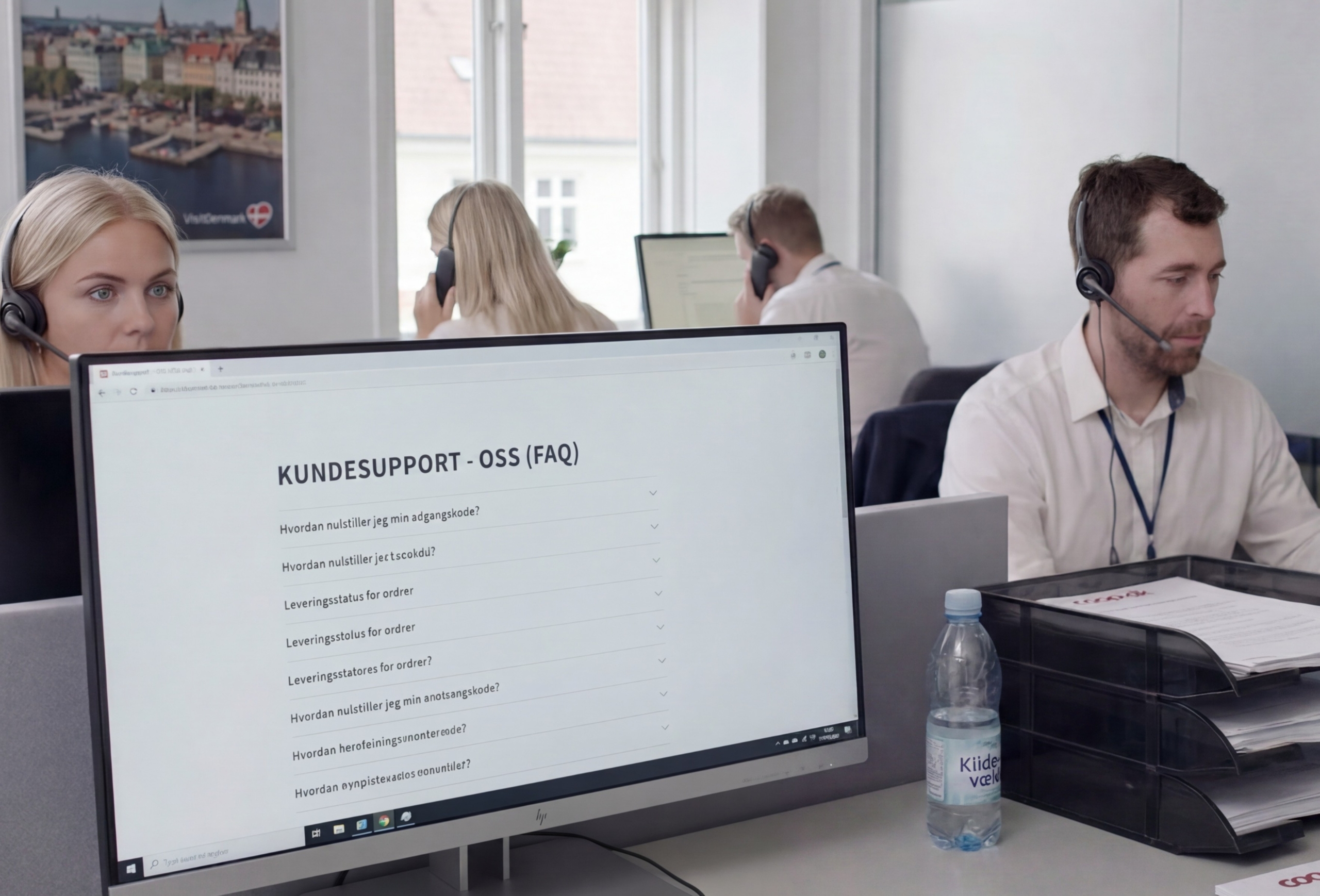 FAQ og kundesupport