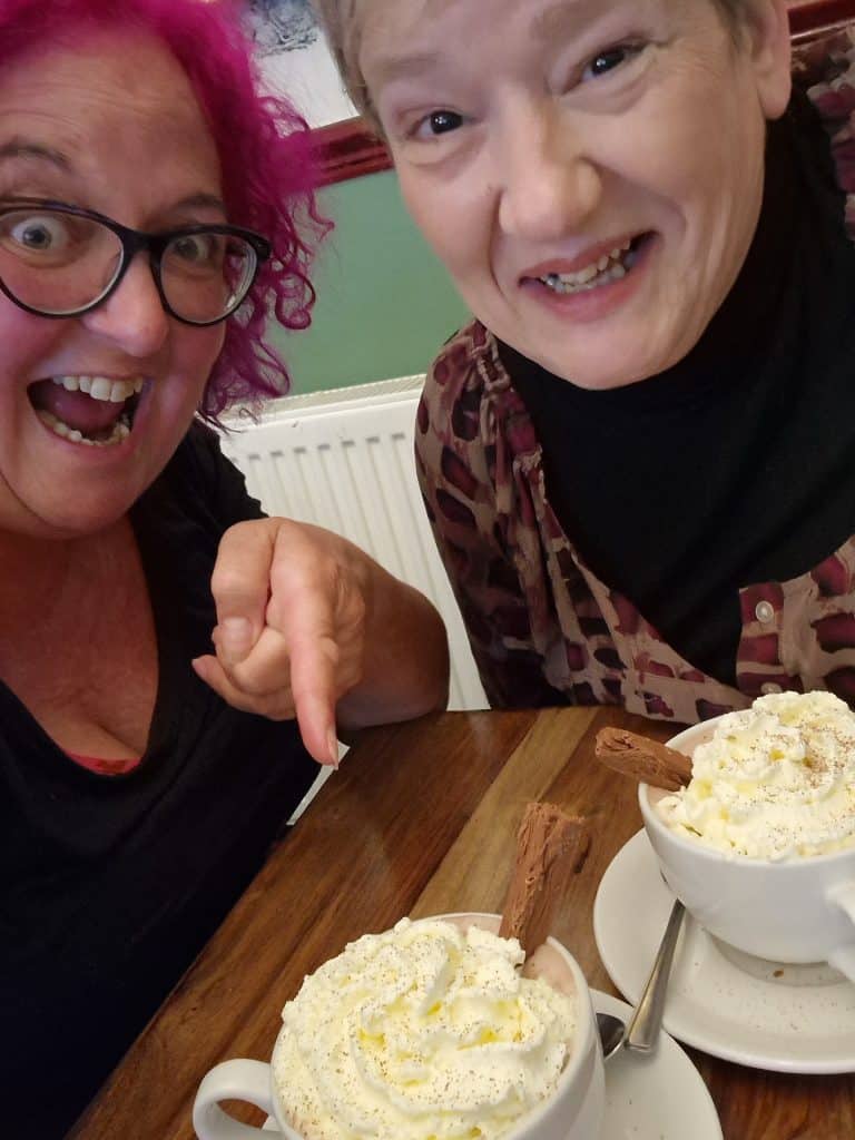 Berni Benton and Dinah Liversidge