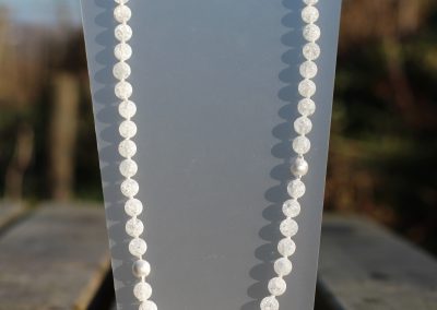 Collier « Bis » en cristal de roche