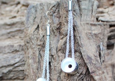 Boucles d’oreilles « diabolo »