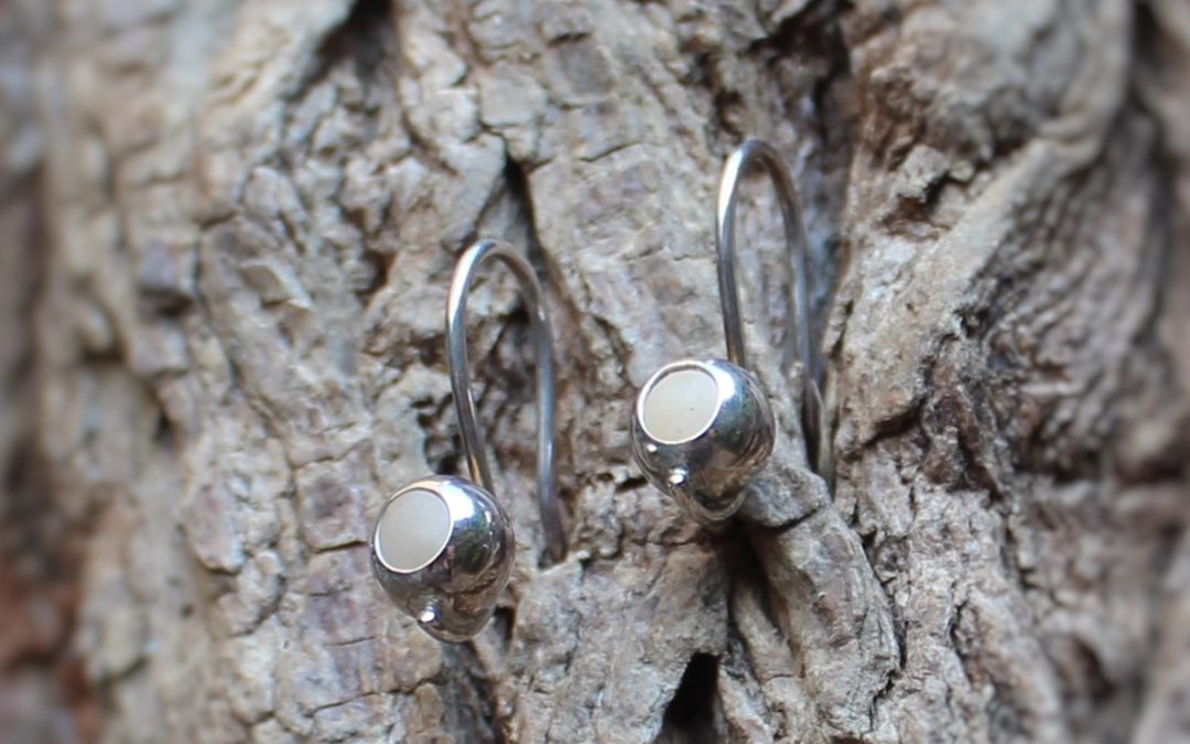 Boucles d’oreilles « nid »