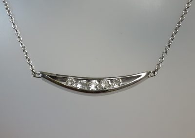 Collier diamants