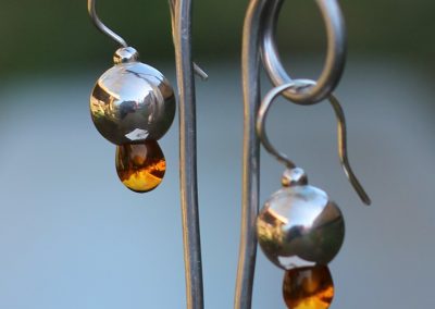 Boucles d’oreille « Rosée du matin »