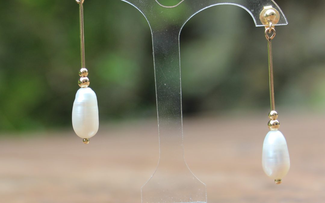 Boucles d&rsquo;oreilles « Perles d&rsquo;eau douce »
