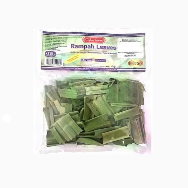 Indusri Dried Rampe Leaves (Pandan ) 25g