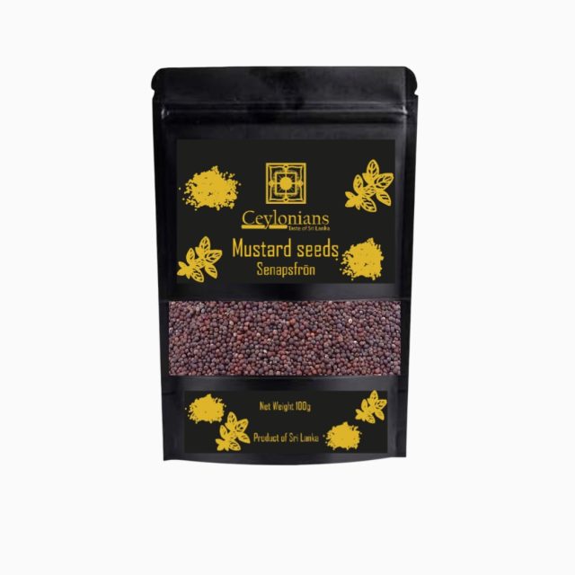 Ceylonians Premium Mustard Seeds 100g