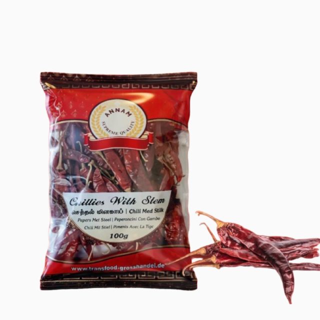 Annam Dried Red Chilli Whole 100g