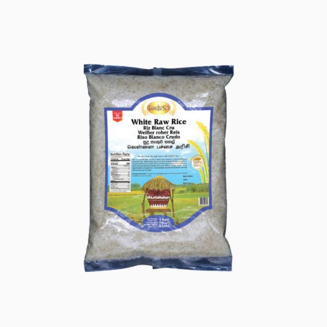 Inndu Sri White Raw Rice 1 kg