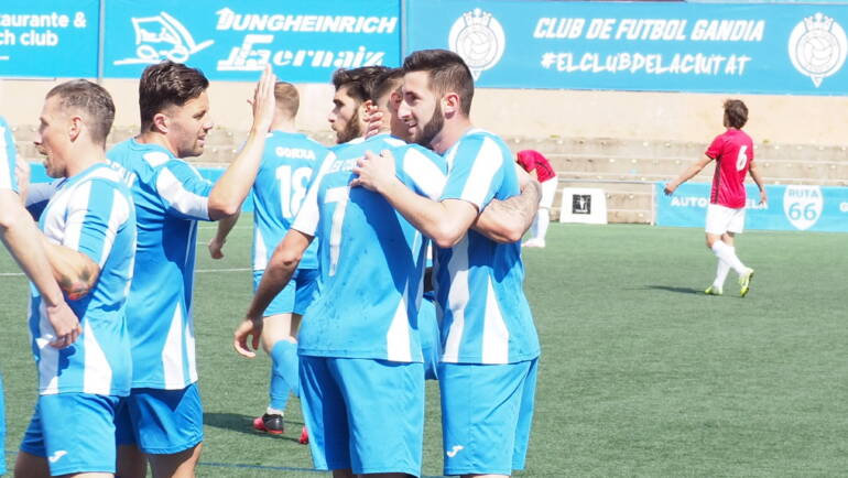 IMPORTANTE VICTORIA PARA SEGUIR LUCHANDO POR EL OBJETIVO (CF GANDIA 2 – CF LA NUCIA ‘B’ 1)