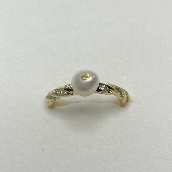 V2 Drømme ring hvid guld Drømme ring guld